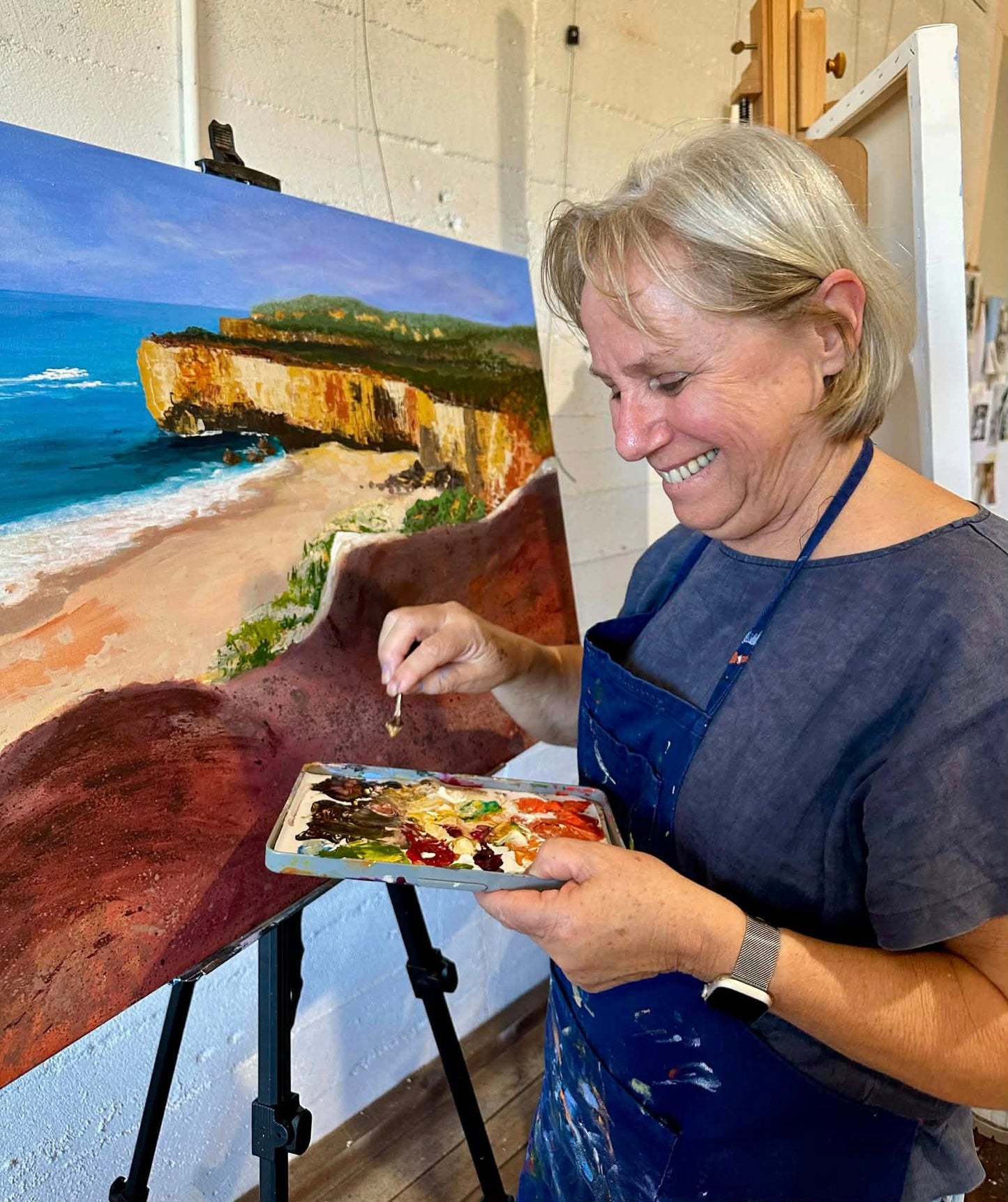 Where Ochre Meets the Sea