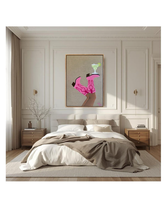 Kinky Pink Boots and a Margarita