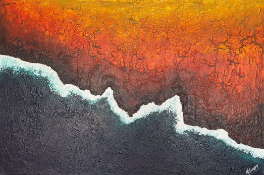 Where the Desert meets the Sea Cliff